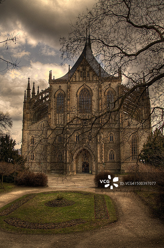 圣巴巴拉教堂图片素材