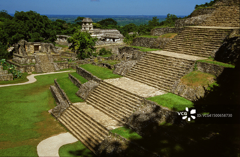 帕伦克，墨西哥恰帕斯州图片素材