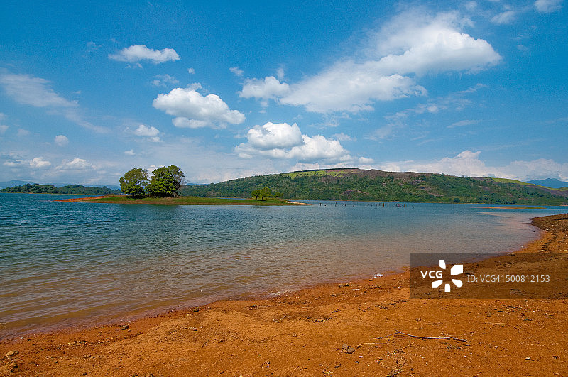 婆罗洲里安卡南湖图片素材