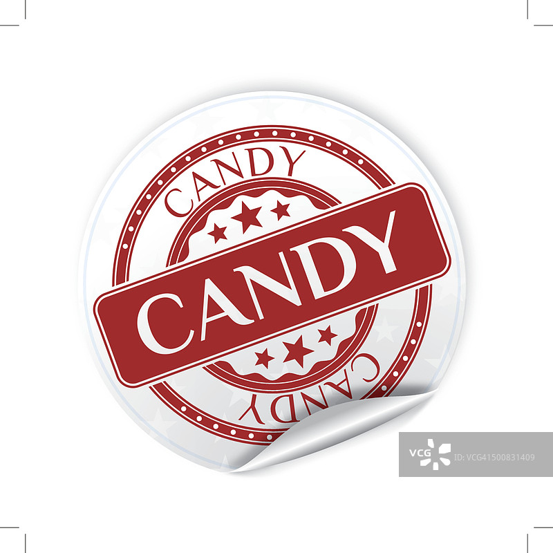 糖果贴纸图片素材