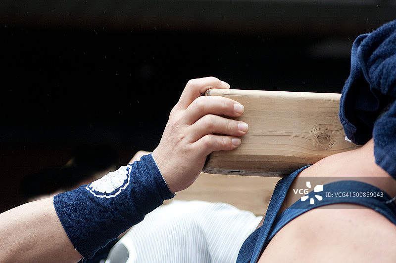 抬神轿——日本男子节图片素材