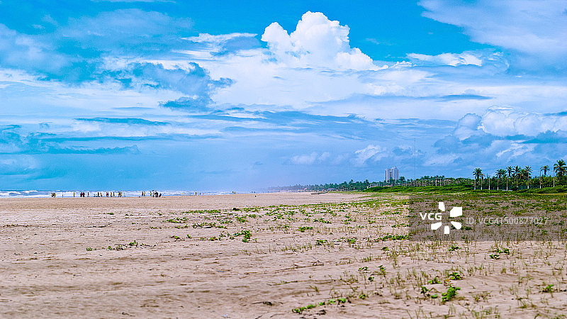 阿拉卡茹海滩图片素材