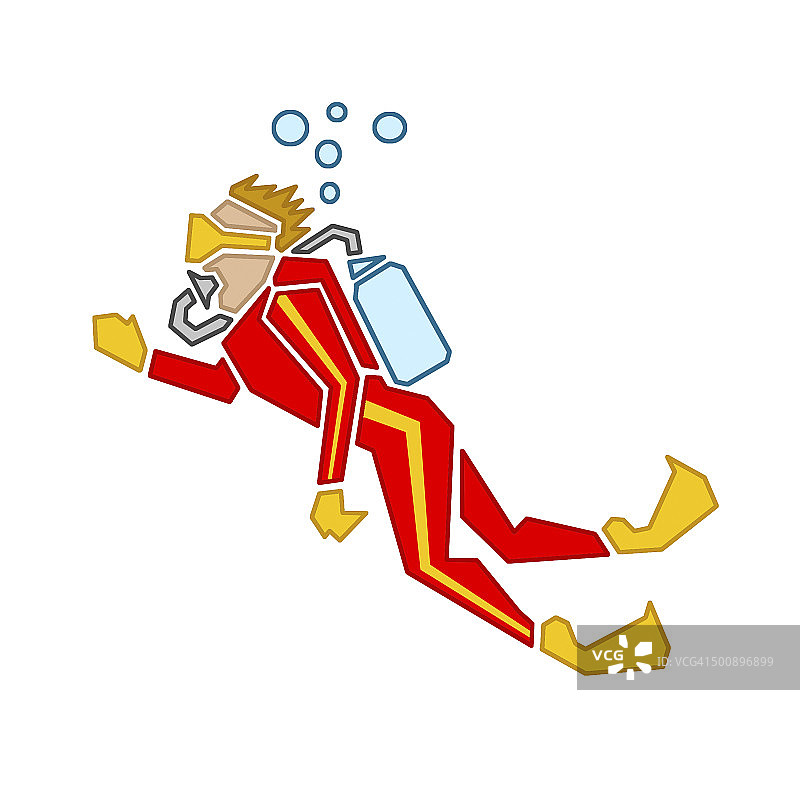 潜水员图片素材