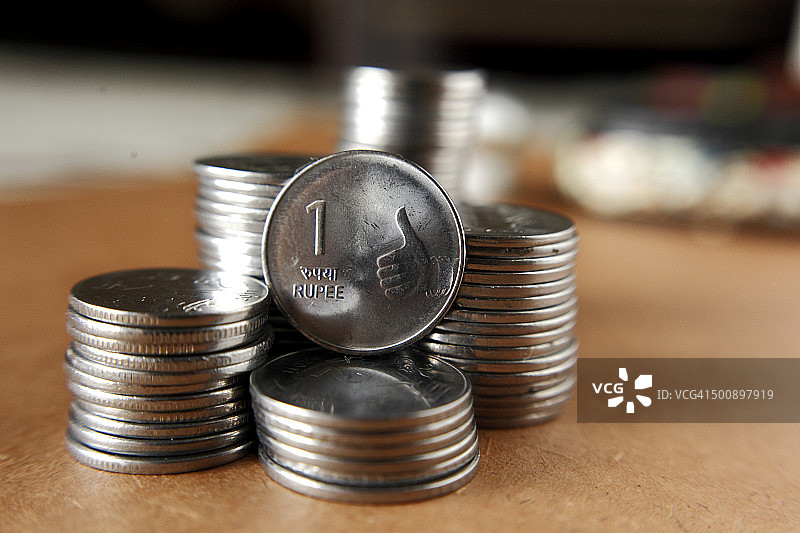 印度硬币图片素材
