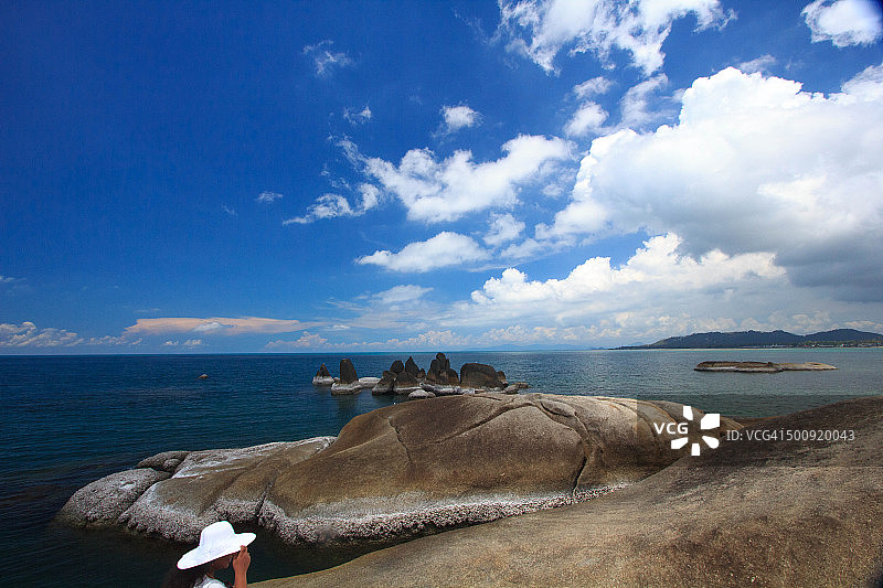苏梅岛拉迈海滩，泰国图片素材