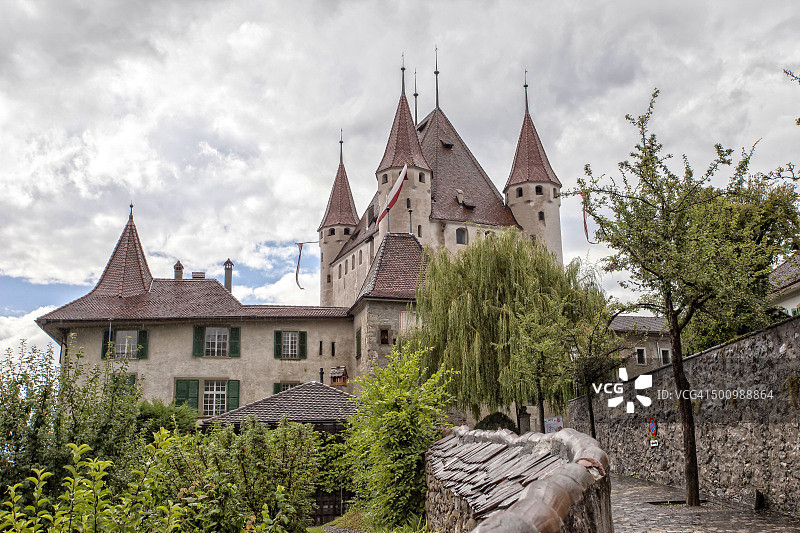 瑞士图恩图片素材