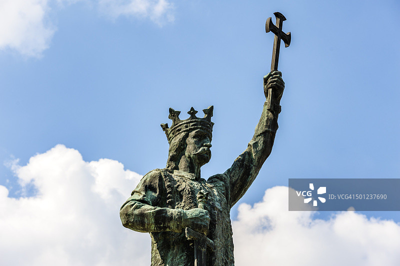 斯特凡大帝纪念碑图片素材