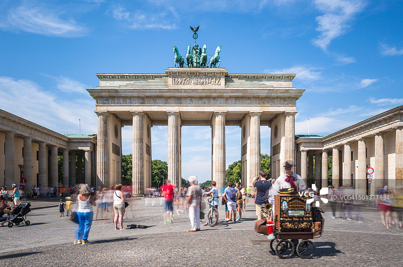 柏林勃兰登堡门图片素材