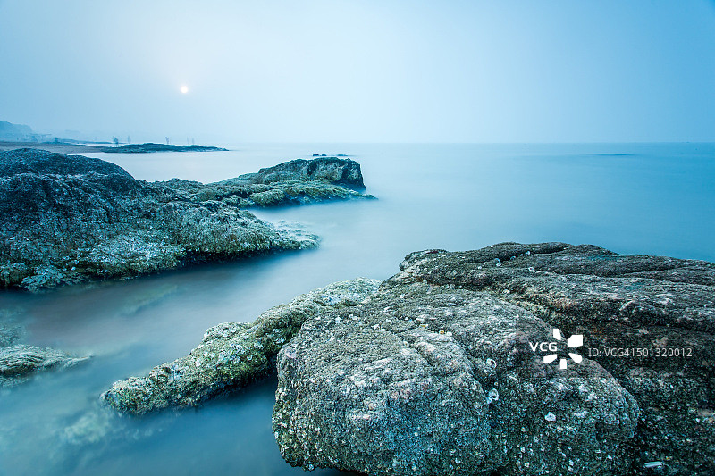 北戴河日出图片素材