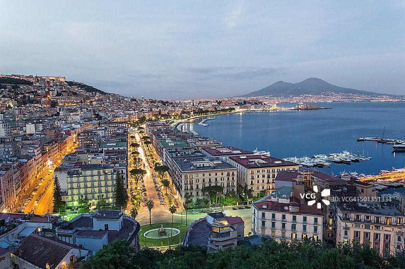 那不勒斯,意大利图片素材