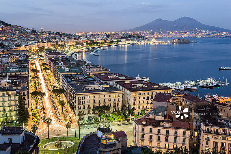那不勒斯,意大利图片素材