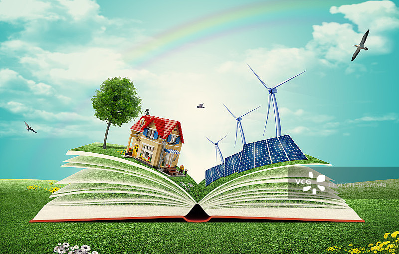 未来能源书籍图片素材