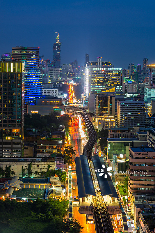 通往暹罗广场之路图片素材