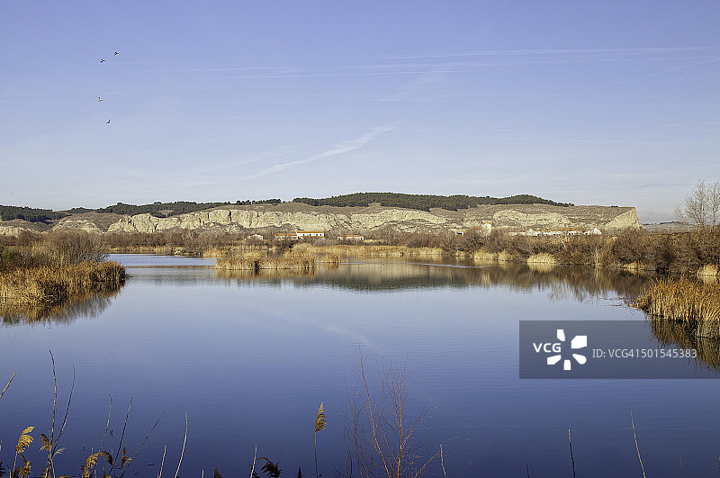 阿兰达德尔雷湖图片素材