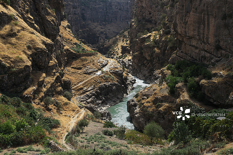 伊拉克北部Rawanduz峡谷风光图片素材