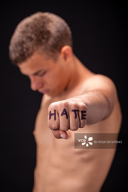 仇恨的拳头图片素材