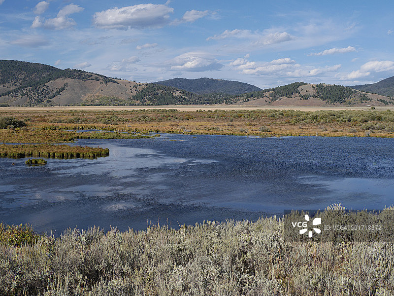亨利湖州立公园-爱达荷州图片素材