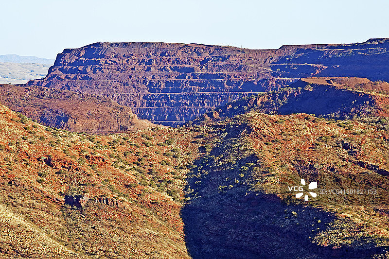 汤姆普莱斯铁矿，西澳大利亚州图片素材