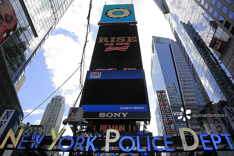 时代广场图片素材