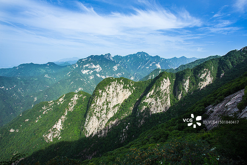 西安终南山图片素材