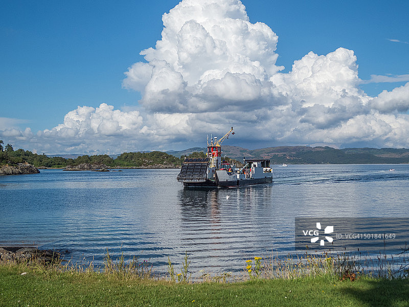 等待渡轮图片素材