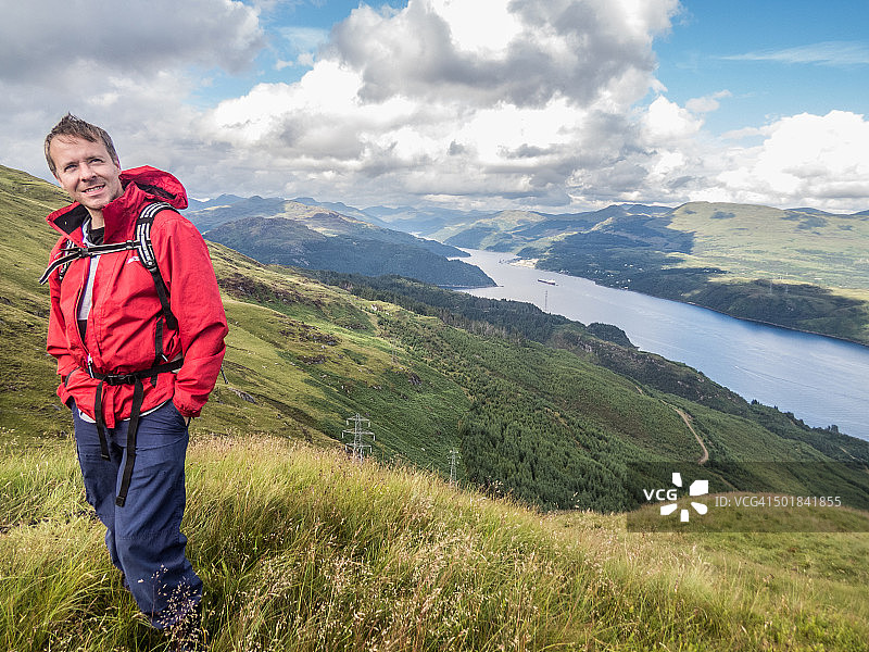 徒步者，洛克朗和克莱德全景图片素材