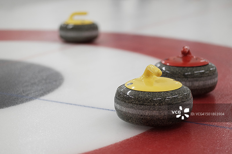 冰壶运动图片素材