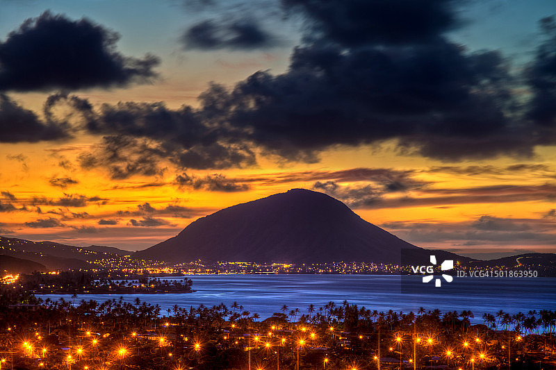 夏威夷日出图片素材