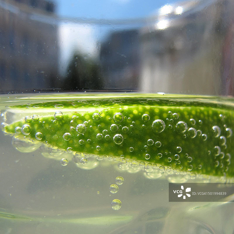 青柠苏打水图片素材