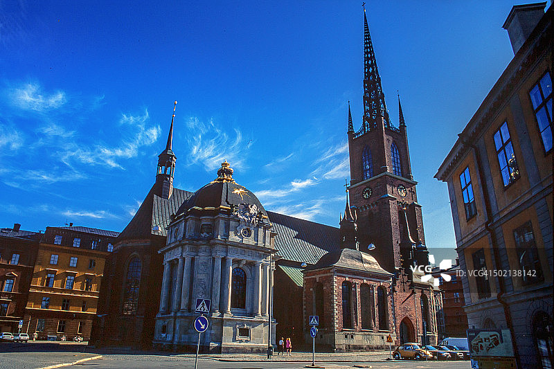 斯德哥尔摩骑士岛教堂图片素材