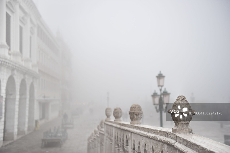 威尼斯草桥，旧监狱宫图片素材