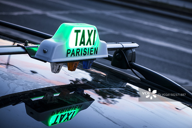 出租车标志图片素材