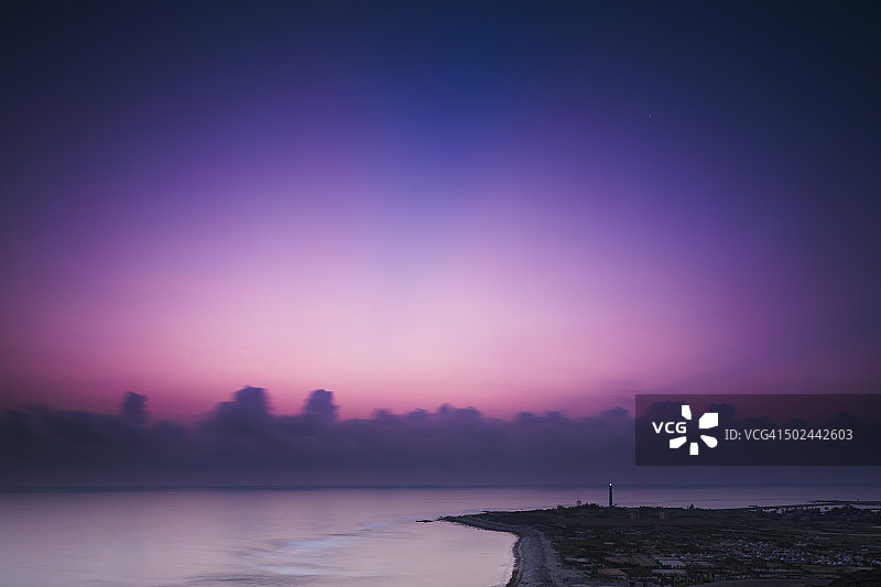 李山岛日出景色图片素材