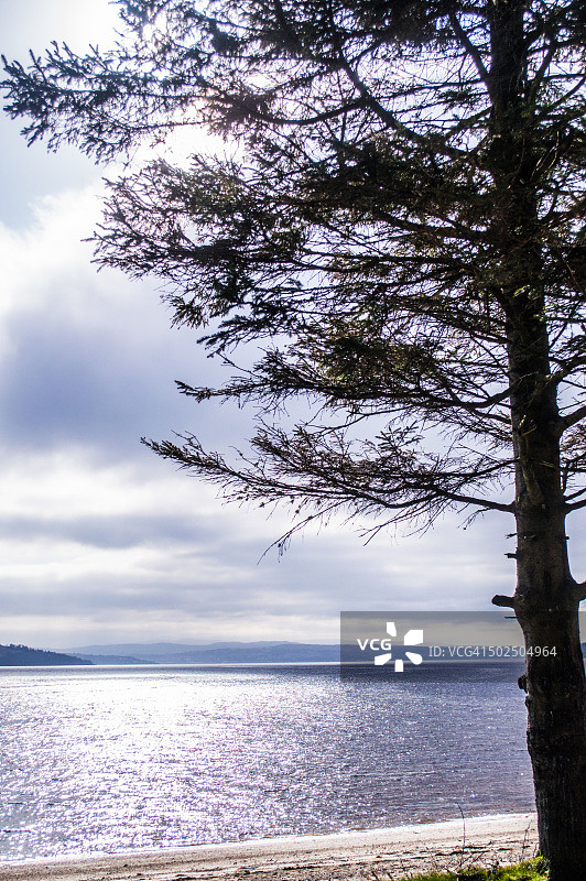 闪耀的海洋，阿丹提尼海滩图片素材