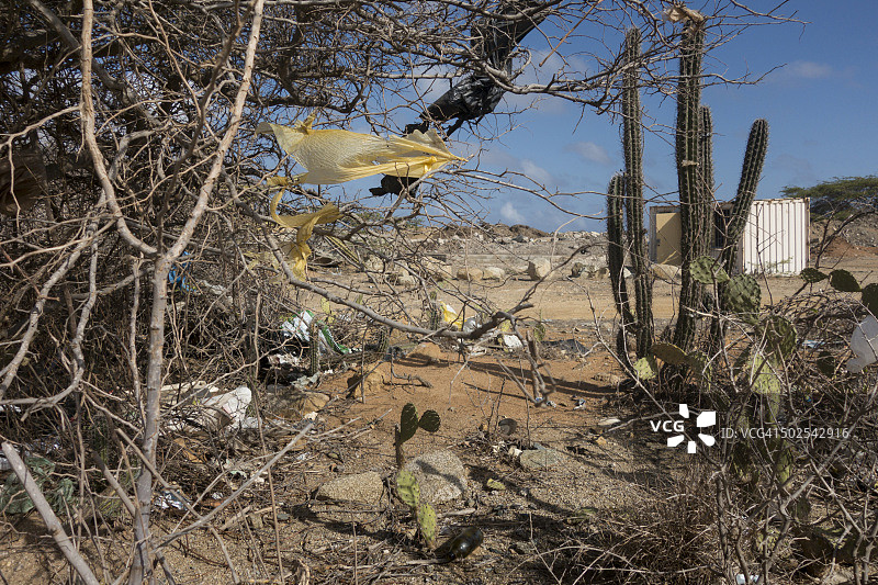 自然环境中的垃圾图片素材