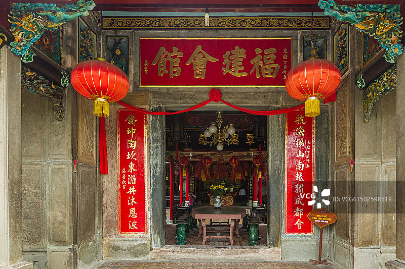 会安寺庙图片素材