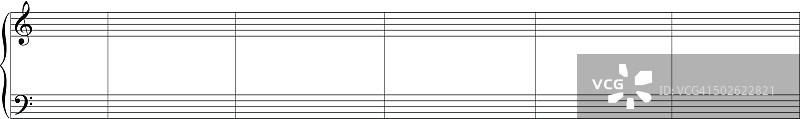 钢琴五线谱图片素材