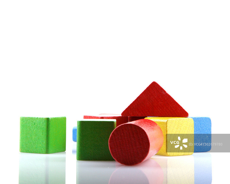 木制积木图片素材