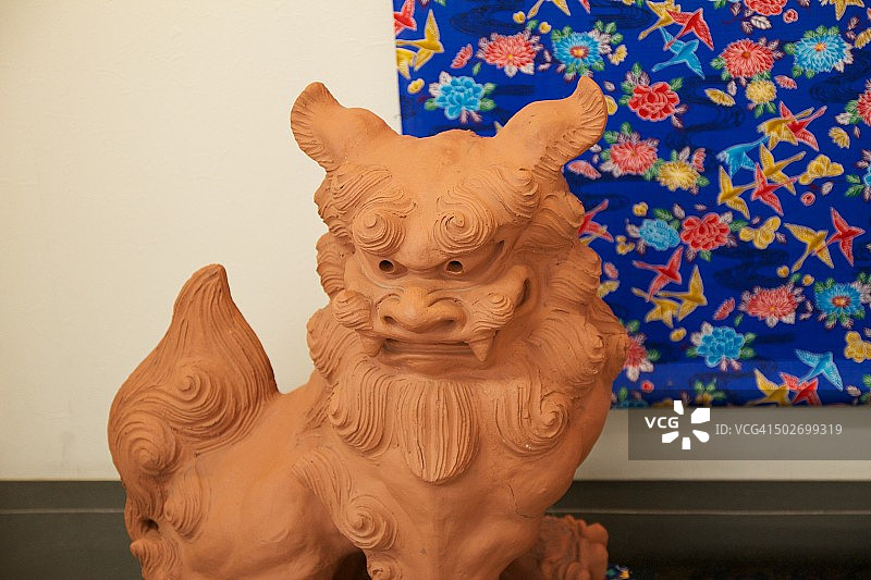 冲绳石狮子图片素材