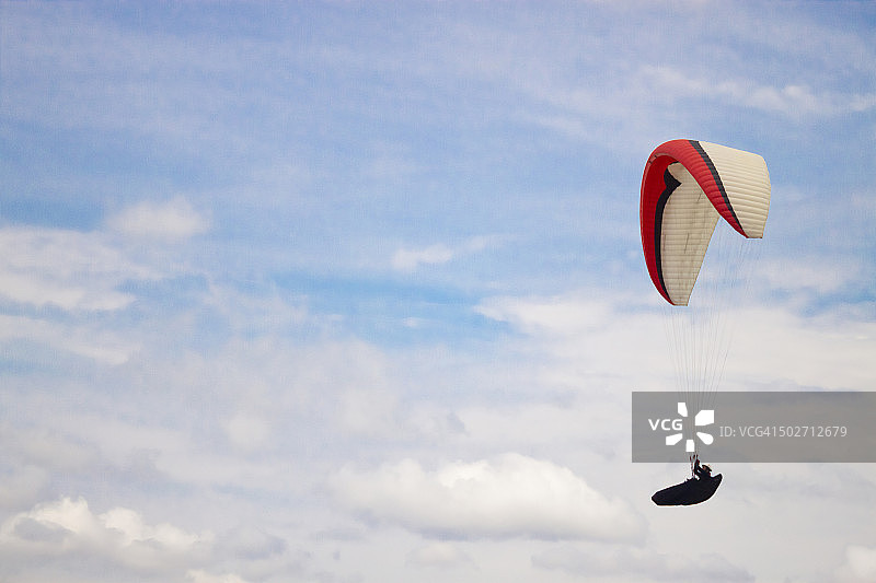 滑翔伞图片素材