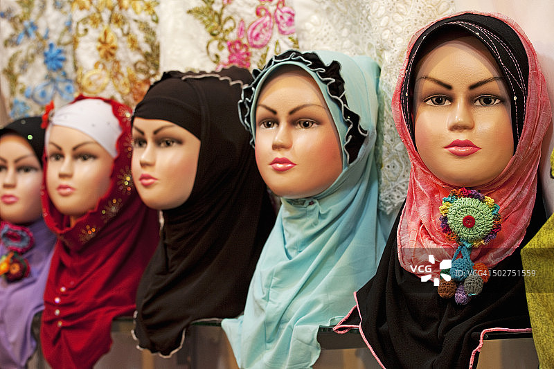 印度尼西亚伊斯兰时尚图片素材