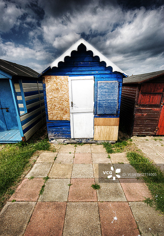 海滩小屋图片素材