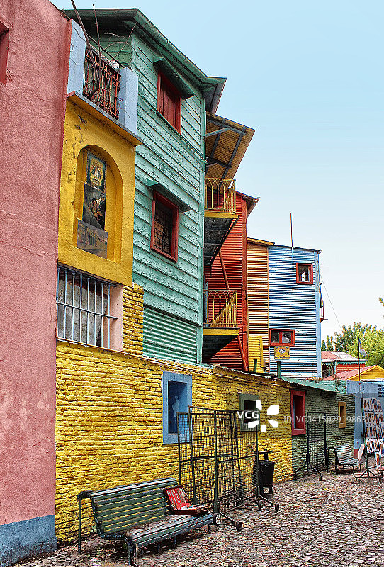 布宜诺斯艾利斯拉博卡区图片素材