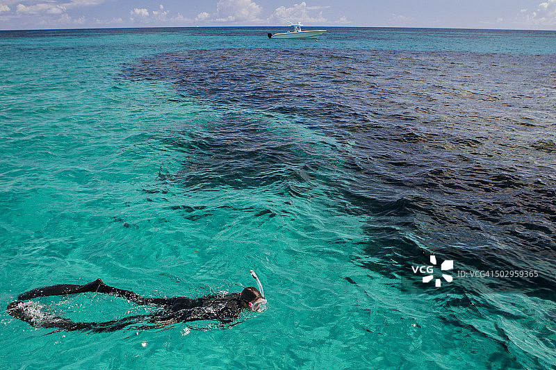 阿巴科斯群岛浮潜图片素材