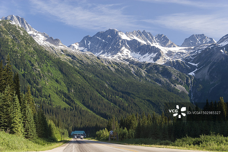 加拿大横贯公路罗杰斯通道图片素材