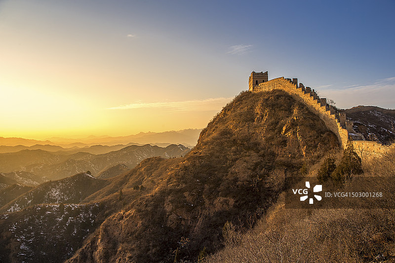 中国的长城图片素材