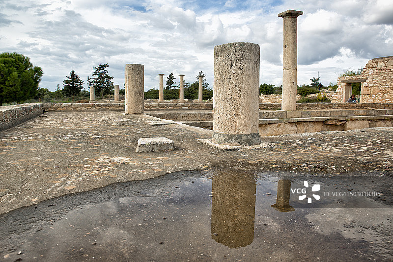 阿波罗神庙遗址图片素材