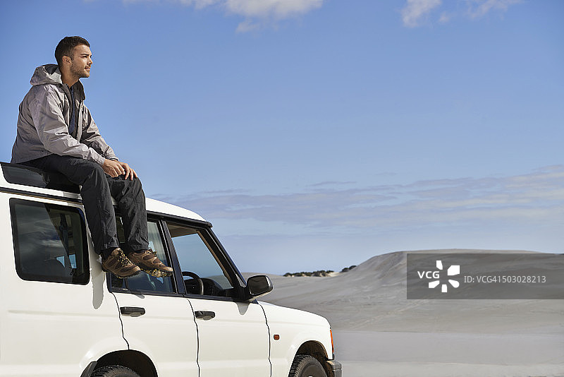 停下来欣赏周围的美景图片素材