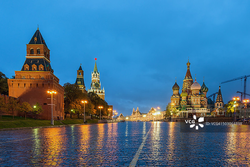 莫斯科红色广场图片素材