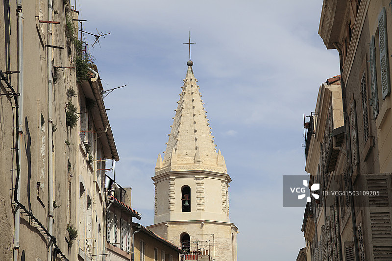 法国马赛老城图片素材